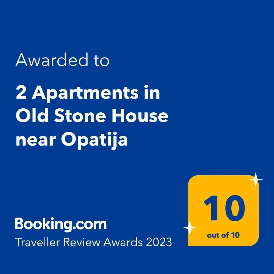 2 Apartments In Old Stone House Near Opatija Icici